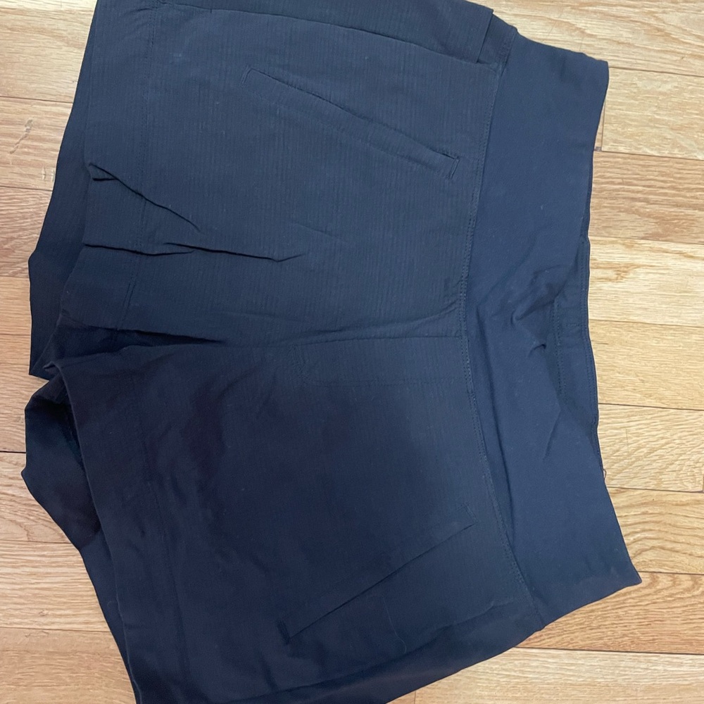 Athleta Black High Waist Shorts for Versatile Wear